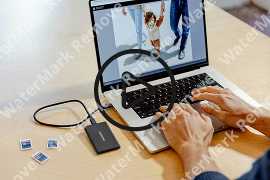 Remove watermark from video Before